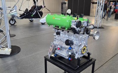 Pipo Moteurs expose son moteur à hydrogène au RSD3